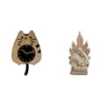 thumbnail image 1 of Escultura católica clásica de , bonito reloj de pared de gato silencioso, adorno de pared para cocina, interior, oficina, decoración, 1 of 8
