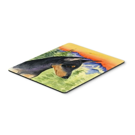 Manchester Terrier Mouse Pad / Hot Pad / Trivet