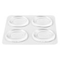 thumbnail image 1 of 4 Pcs Tambour Silencieux Silicone Transparent Doux Auto-Adhésif Humidificateurs Tambour, 1 of 22
