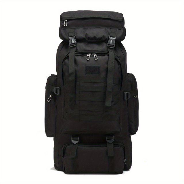 Military Tactical Backpack, Large Capacity Outdoor Hikingbag, Camouflage Backpack For Camping Traveling