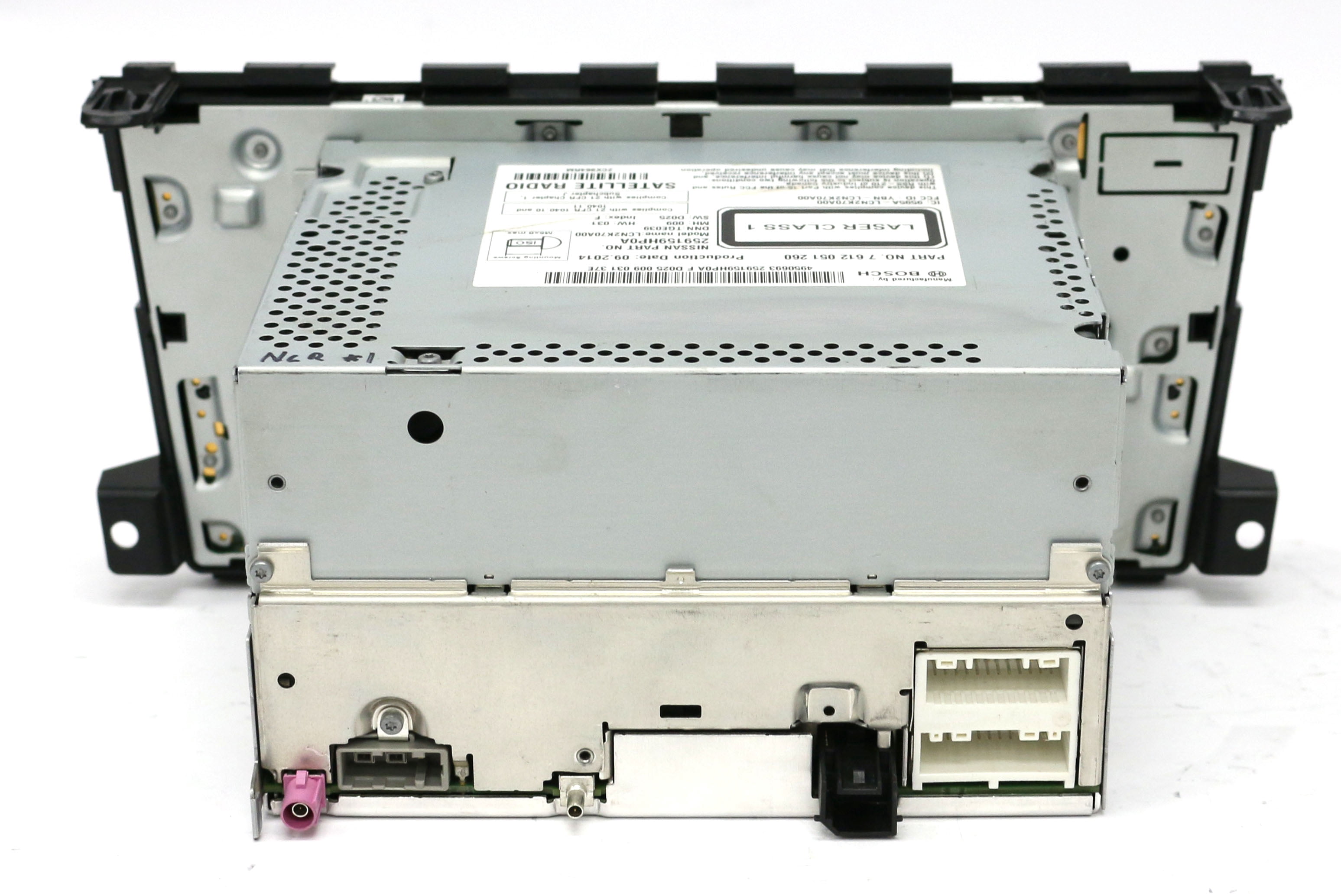 Restored 2015 Nissan Altima AM FM XM Radio Single CD Player w Display Screen - 259159HP0A (Refurbished)