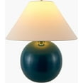 thumbnail image 5 of Livabliss Table Lamps, 20" Stellar Traditional Bedside Nightstand Table Lamp for Bedroom Living Room Office, Blue Body with White Shade (20"H x 19"W x 19"D), 5 of 6