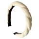 thumbnail image 1 of Diadema Trenzada Retorcida Blanco, 1 of 5
