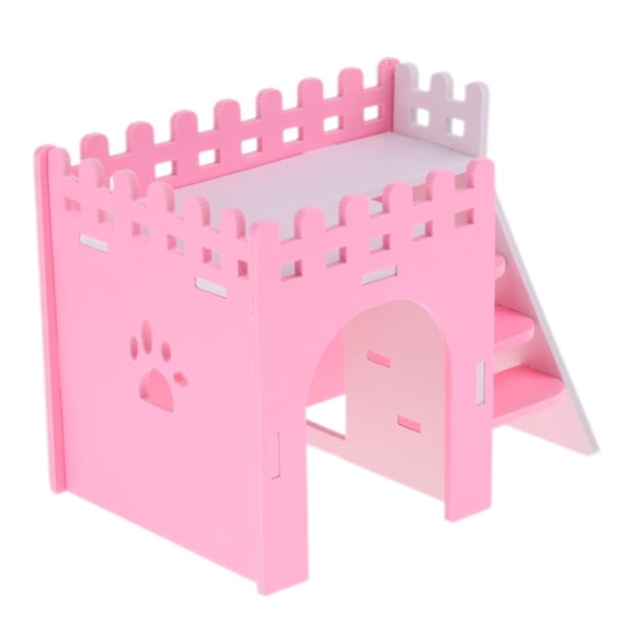 Ejercicio de juguete para Hámster perfecl con escalera 22x15x16.5cm Rosado