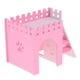 thumbnail image 1 of HAMSTER HOUSE Hábitat para Mascotas con Escalera, Jaula para Escondite de Ratón, Jerbo de Animales Rosado, 1 of 9