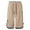 A-Khaki856, variant on Printed Cropped Pants for Men Relaxed-Fit Urban Streetwear Everyday Casual Trousers