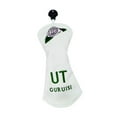thumbnail image 1 of koolsoo Golf Club Head Cover PU Leather with UT Tag Driver Headcover Golf Club Cover White, 1 of 9