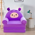 thumbnail image 1 of Funda protectora para sofá de dibujos animados, funda protectora para sofá, funda elástica de felpa para sala de estar, dormitorio, niños pequeños Estilo E Baoblaze Sillón Sofá Funda, 1 of 7