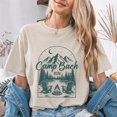 thumbnail image 4 of Jollimate Camp Bach 2026 Shirt, Cute Women's Camping Graphic Tee, Cool Retro Mountain Women's T-Shirt, 4 of 6