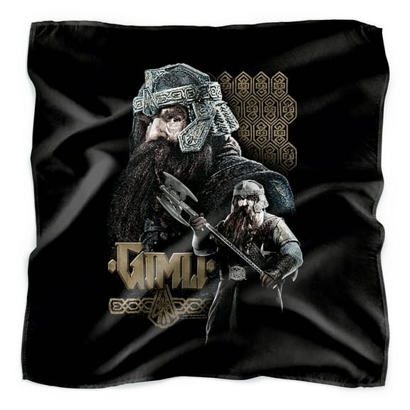 The Lord of the Rings Gimli Bandana (21 in x 21 in)