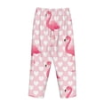 thumbnail image 5 of Fotbe Cute Flamingo with Heart Women's Pajama Pants,Sleepwear Pants,Pj Bottoms Drawstring And Pockets-XX-Large, 5 of 9