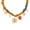 Gold-B, variant on Stainless Steel Gold Heart Sun Charm Scarf Necklace for Women, Birthday Gift