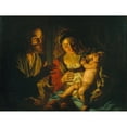 thumbnail image 3 of Matthias Stom 18x15 Black Modern Framed Museum Art Print Titled - Holy Family (circa 1640), 3 of 5