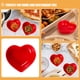 thumbnail image 3 of ColoMX Plato para salsa con forma de corazón, plato decorativo de cerámica, guarnición de salsa de tomate, plato para servir, 2 uds., 3 of 8