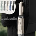 thumbnail image 2 of Rings Buckle Umbrella Automatic Storm Resistance Reinforce Sunscreen Fast M8T32, 2 of 7