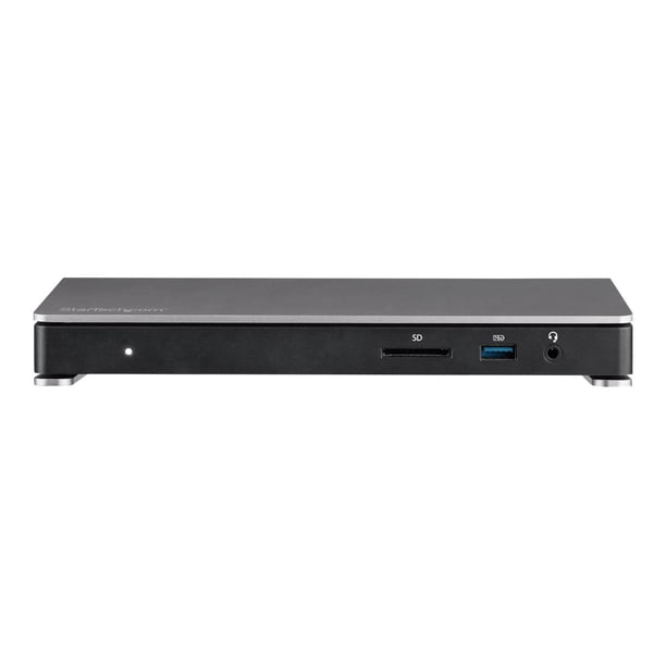 StarTech.com Thunderbolt 3 Dock, Dual Monitor 4K 60Hz TB3 Docking