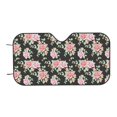 thumbnail image 6 of Honeii Rose Flowers Print Car Sunshade for Windshield,Car Cover Sunshade Protector,Foldable Front Window Sun Visor,Fits Cars, SUVs, Trucks, 6 of 6