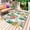 Green, variant on Pineapple Outdoor Rug for Patio/Deck/Porch, Non-Slip Large Area Rug 5 x 8 Ft, Summer Nature Tropical Fruit Flowers Leaves Indoor Outdoor Rugs Washable Area Rugs, Reversible Camping Rug Carpet Runner