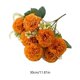 thumbnail image 3 of Claveles Artificiales | Ramo de Flores Artificiales para Decoración Del Hogar | Arreglo Floral de Plástico para Centros de Mesa, Rellenos de Jarrones y Regalos, 3 of 6