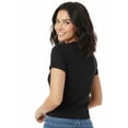 thumbnail image 4 of I'm a Delight Women's Graphic Baby Tee with Short Sleeves, Sizes XXS-XXL, 4 of 4