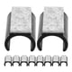thumbnail image 1 of Almohadillas para patas de silla, protectores de suelo de fieltro en forma de U, deslizadores para silla, 10 Uds., 1 of 6