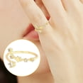 thumbnail image 1 of EGNMCR Bagues avec Sens du Design, Bague à Choisir, Bague de Mode Assortie, 1 of 2
