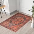 thumbnail image 2 of Keen Home Design Machine Washable Area Rugs with Non-slip Backing, Ideal for Hallway, Living Room, Bedroom, Kitchen and Laundry Room, Vintage Moroccan and Low Pile Rug ( 2' x 3' ), 2 of 8