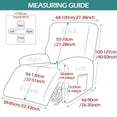 thumbnail image 2 of XIATIAN Waterproof Recliner Chair Cover Lazy Boy Recliner Sofa Covers High Stretch Chair Slipcover 1 Seater Sofa Cover For Kids Pets, 2 of 6