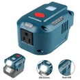 thumbnail image 2 of Power Source for Makita 18V Li-ion Battery Inverter Generator with Light USB, 2 of 8