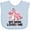 AE-Light Blue, variant on Inktastic My Mimi Loves Me Llama Girls Baby Bib