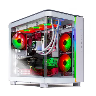 Skytech Gaming - KING95 Gaming Desktop PC - AMD Ryzen 7 9700X - 16GB Memory - NVIDIA GeForce RTX 5060 Ti 16GB - 1TB NVMe SSD - White
