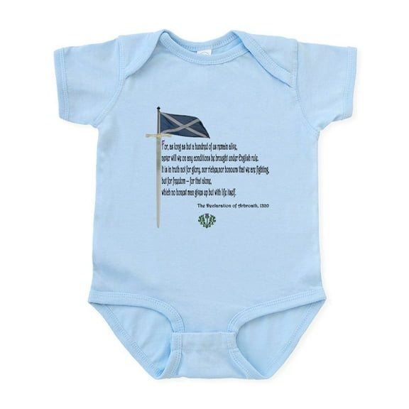 CafePress - Declaration Of Arbroath Infant Bodysuit - Baby Light Bodysuit, Size Newborn - 24 Months
