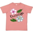 thumbnail image 3 of Inktastic Mississippi Magnolia Flowers and Leaves Boys or Girls Toddler T-Shirt, 3 of 5