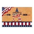 thumbnail image 2 of America 250 Years Welcome Doormat USA 250Th Anniversary Patriotic 1776-2026 Birthday Mat Non- Front Entrance Holiday Doormat For Outdoor Floor Rugs 15.7"X"23.6" A Home Decor, 2 of 7
