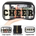 thumbnail image 3 of Bolsa de maquillaje Abbylike Cheer Clear Makeup Letter Bag Cosmetic, 3 of 6