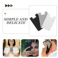 thumbnail image 4 of 3 Pcs Credit Card Wallet Sleeves Mobile Phone Sticker Holder for Case Telephone Silica Gel, 4 of 6