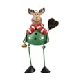 thumbnail image 3 of Adorno de metal Strade Fareast Limited Colgante de Navidad Alce verde, 3 of 8