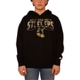 thumbnail image 1 of STARTER Mens Pittsburgh Steelers Hoodie Sweatshirt, Black, Medium, 1 of 5