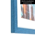 thumbnail image 3 of ArtToFrames 18x24 Inch Blue Picture Frame, This Blue Wood Poster Frame is Great for Your Art or Photos, Comes with 060 Plexi Glass (4427), 3 of 8