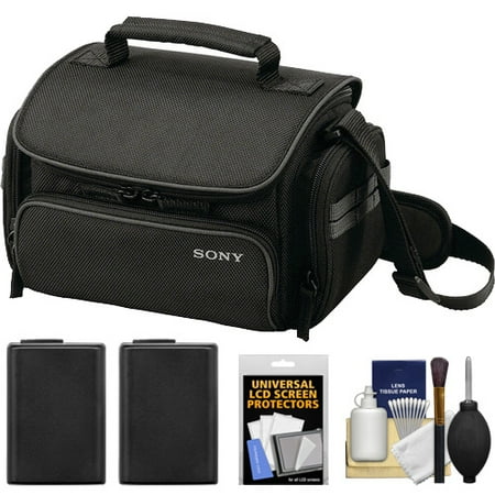 Sony LCS-U20 Carrying Case (Black) with 2 NP-FW50 Batteries + Accessory Kit for NEX-3, NEX-C3, NEX-F3, NEX-5, NEX-5N & NEX-7 Digital Cameras Sony LCS-U20 Carrying Case (Black) with 2 NP-FW50 Batteries + Accessory Kit for NEX-3, NEX-C3, NEX-F3, NEX-5, NEX-5N & NEX-7 Digital Cameras