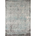 thumbnail image 1 of Momeni LUXE0LX-16TQS7A9A Luxe Turkish Machine Made Area Rug, Turquoise - 7 ft. 10 in. x 9 ft. 10 in., 1 of 4