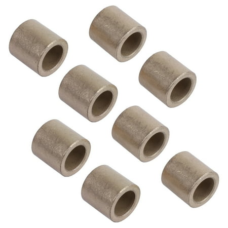 

8 Pieces of Oil-Immersed Sintered Bronze Bushing Bearing Sleeve 8X12X12mm