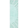 thumbnail image 2 of Addison Rugs Mayfield Washable Transitional Abstract Teal Runner Rug, 2'3" x 7'6", 2 of 5