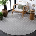 thumbnail image 3 of Safavieh Terrace Bayon Geometric Indoor/Outdoor Area Rug, Gray/Ivory, 6'7" x 6'7" Round, 3 of 13