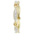 thumbnail image 3 of Everly Women's Created Sapphire Yellow Gold Plated Ring, 3 of 7