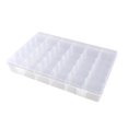 thumbnail image 1 of 36 Grids Adjustable Earrings Box Plastic Jewelry Bead Holder Fishing Hook Organizer Transparent Storage Container, 1 of 10
