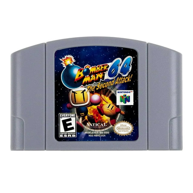 Bomberman 64 The Second Attack! N64 Estándar Fisico Nuevo