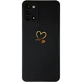thumbnail image 5 of for Galaxy A31 4G Case 6.4"(NOT fit A31s),Cute Bling Plated Gold Love Heart with Anti-Fall Camera Lens Cover Protection Soft Anti-Fingerprint Anti-Dust Phone Case for Samsung Galaxy A31 4G,Brown, 5 of 6