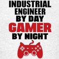 thumbnail image 3 of CafePress - INDUSTRIAL ENGINEER BY DAY GAMER BY NIGHT T Shirt - Light T-Shirt Kids XS-XL, 3 of 4
