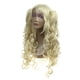 thumbnail image 2 of Humano Cabello Pelucas para Mujeres 24"+24" Dorado Tono Rizado Peluca con Peluca Gorra, 2 of 7